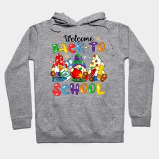 Welcome Back To School Gnomes First Day Of School Hoodie